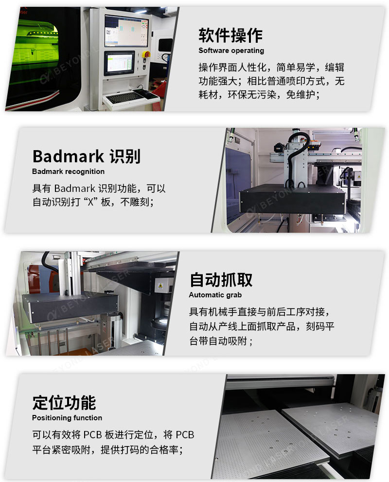 PCB大幅面自動(dòng)激光打碼機優(yōu)勢